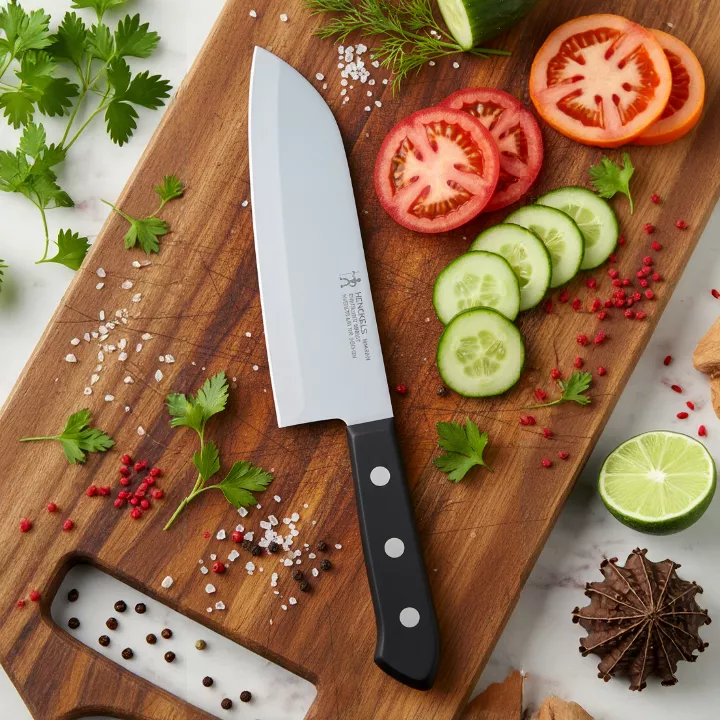 Henckels Zwilling Nóż Santoku, Ostrze 15 cm, Stal Molibdenowo-Wanadowa